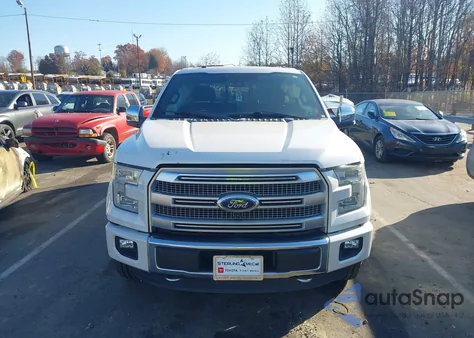 2015 Ford F-150 Platinum from USA, damaged, VIN 1FTEW1EG6FFC29403